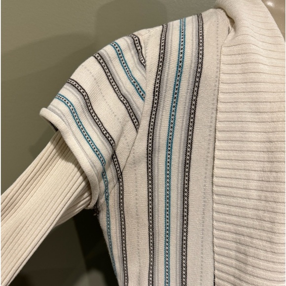 Billabong / medium fringed boho open cardigan - Picture 6 of 9